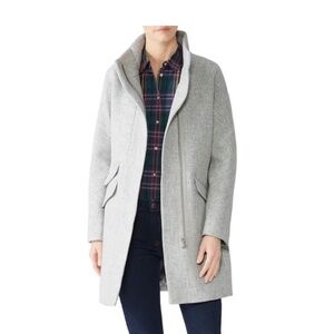 J CREW WOOL COAT STADIUM CLOTH